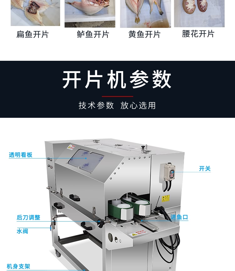 艾博馳ABCH-KP2二枚開片殺魚機6